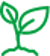 senseo green plant icon